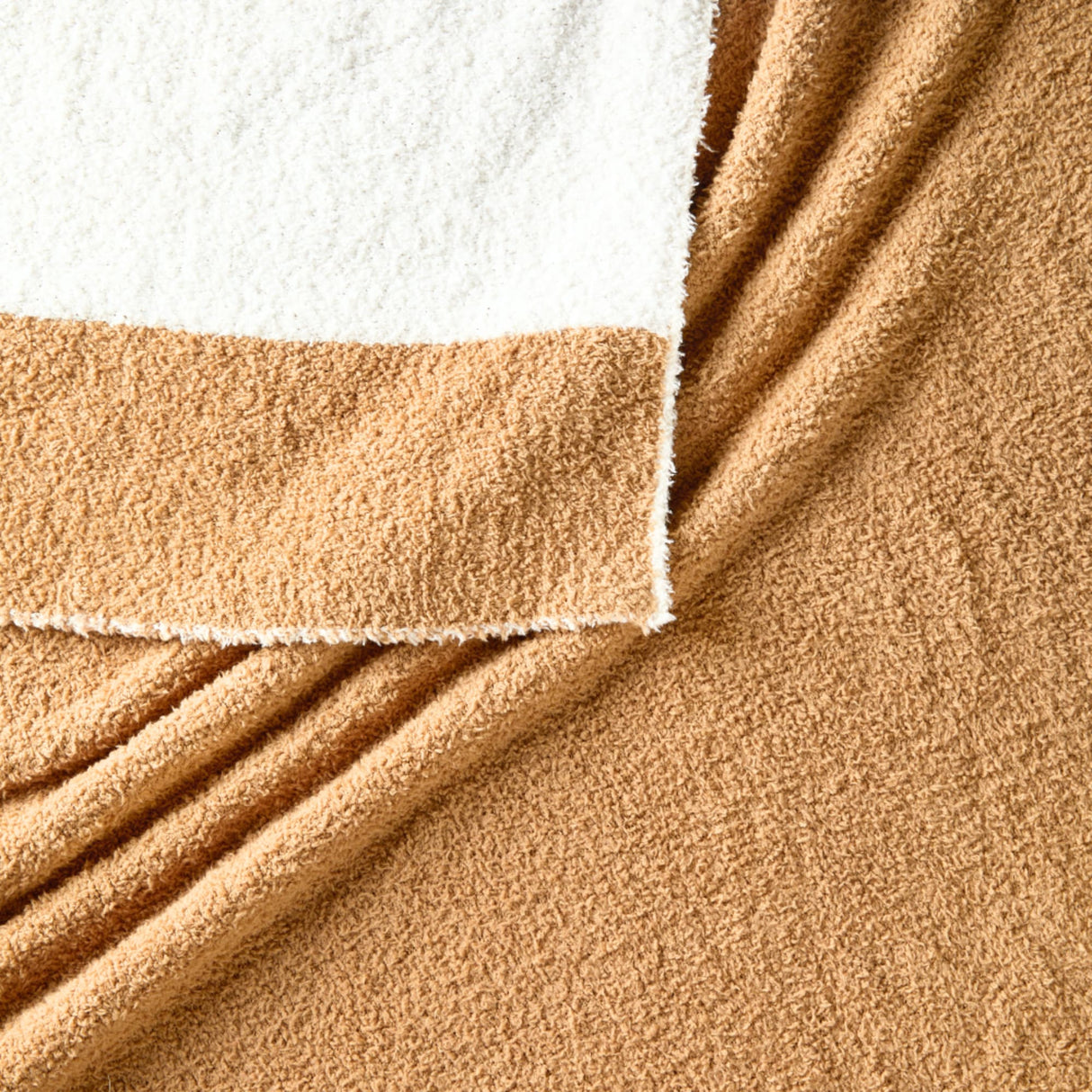 Tan / White Reversible Solid