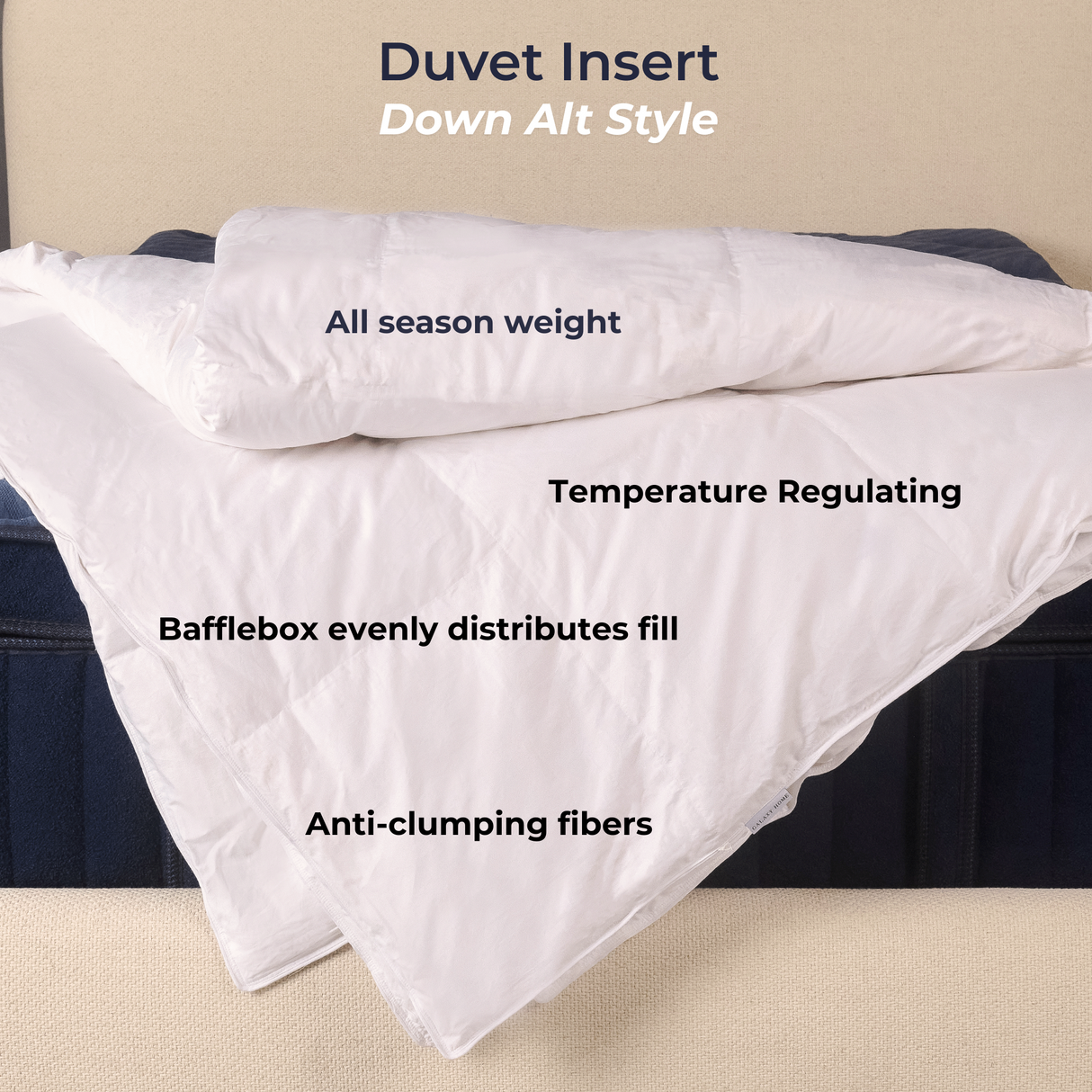 All Season Down Alternative Duvet Insert