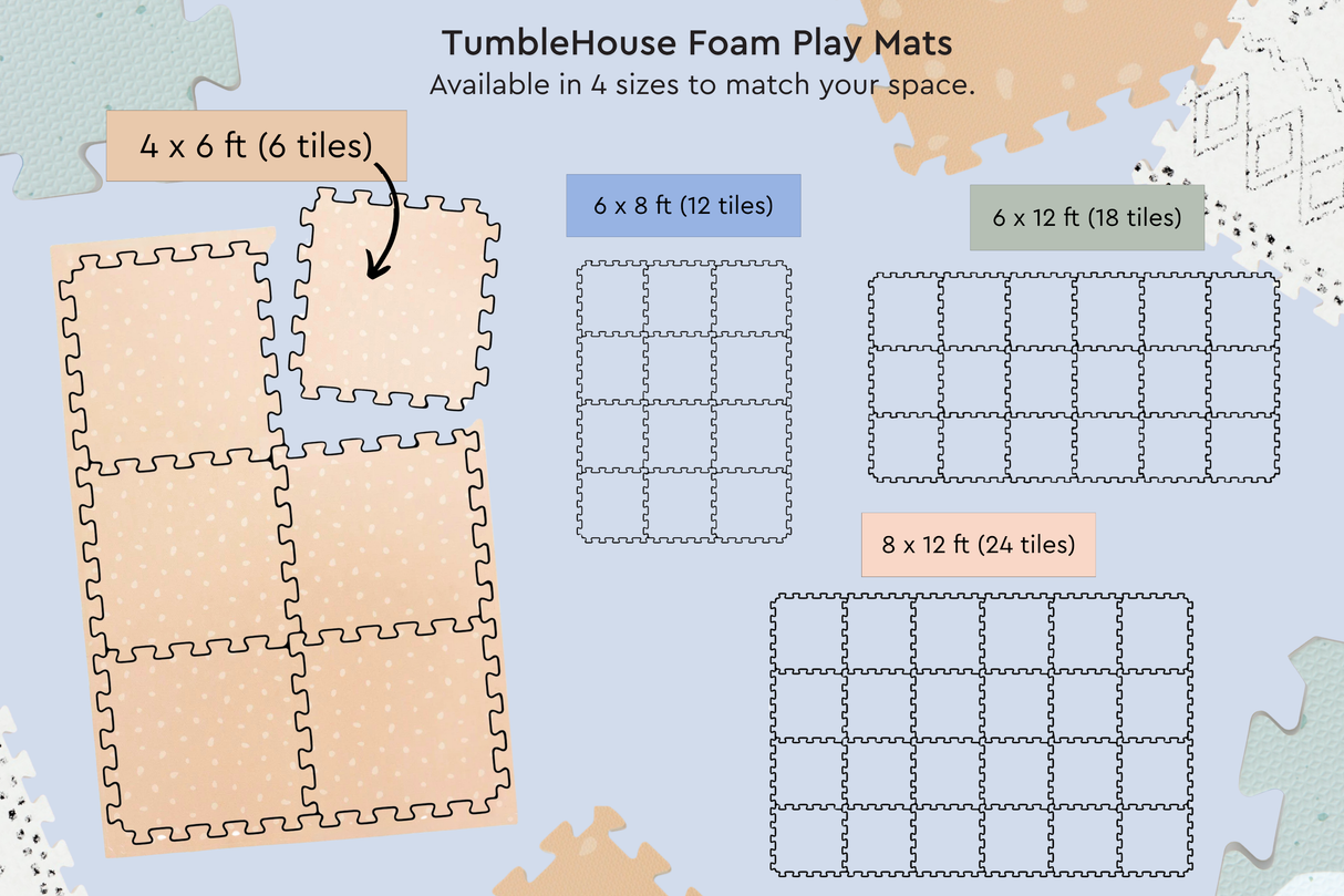 TumbleHouse Foam Play Mat foam play mat