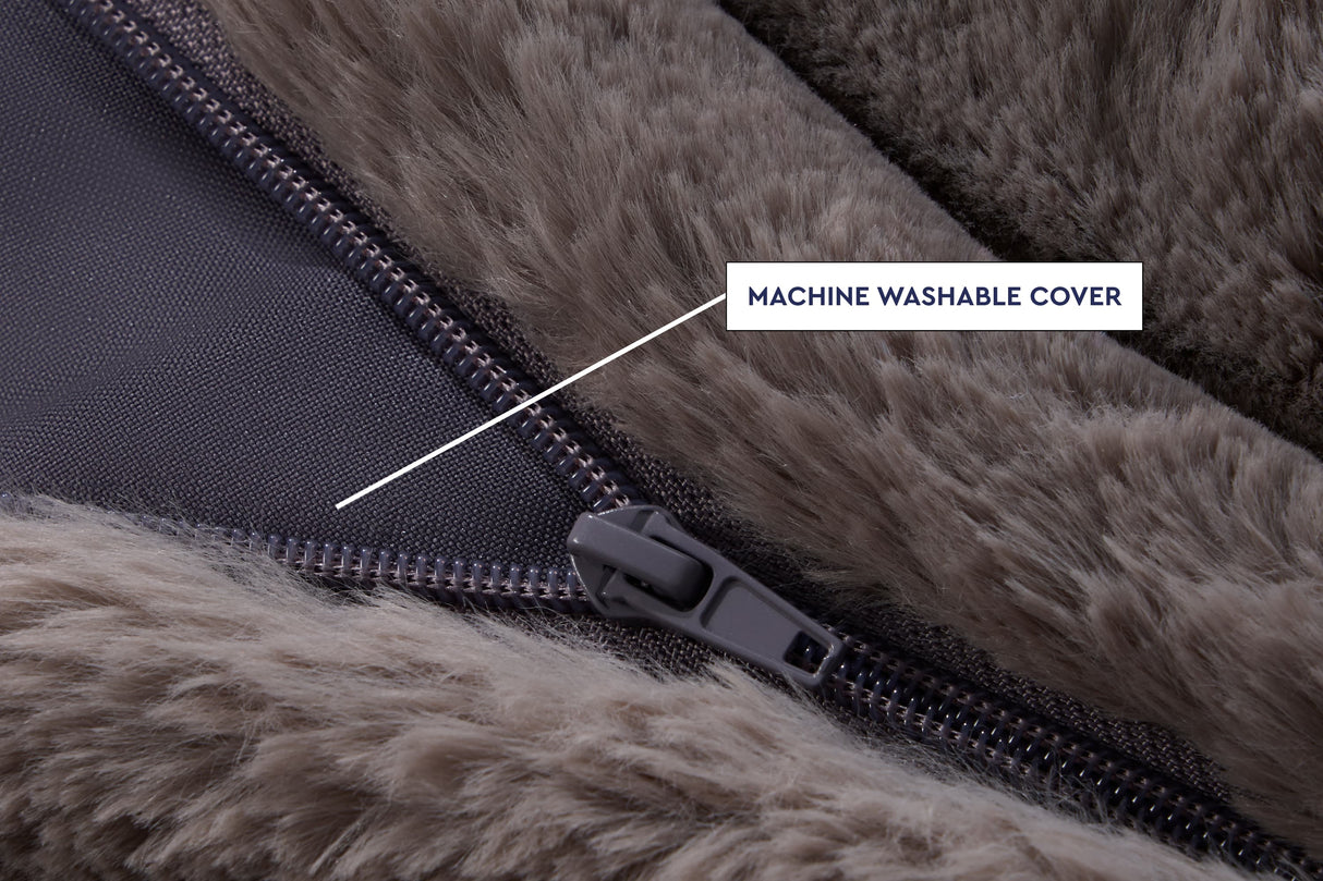 Grey (Faux Fur Corduroy)