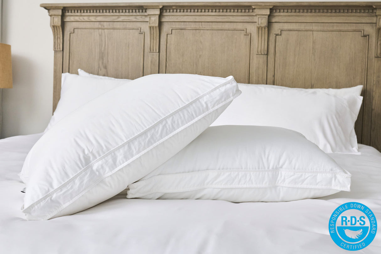 Cloud Fill Down Feather Side Sleeper Pillow pillow