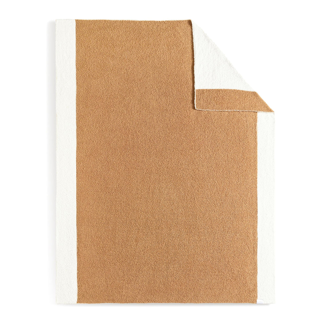 Tan / White Reversible Solid