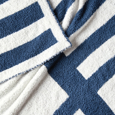 Navy / White Reversible Squares