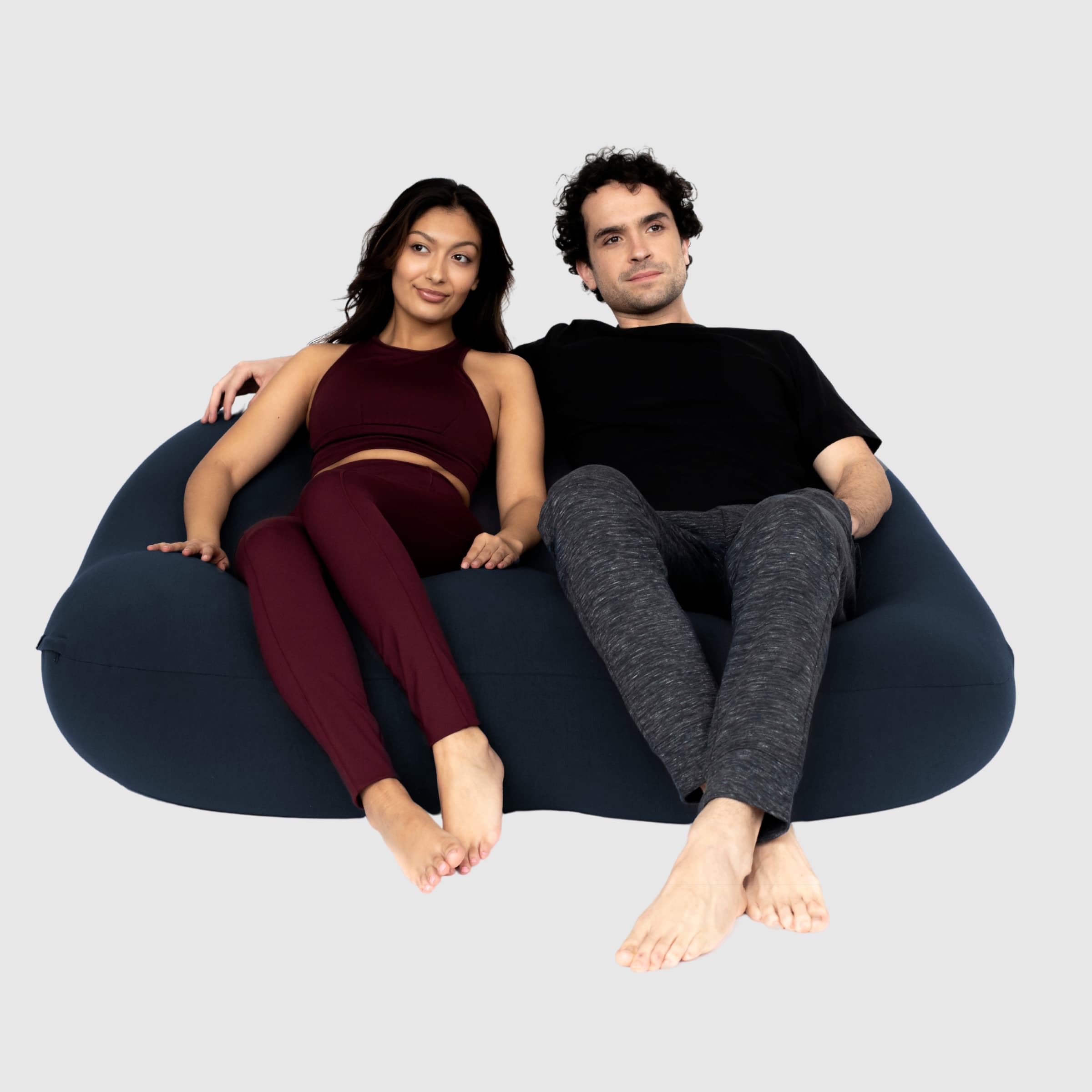 Double Moon Pod — Oversized Bean Bag Chair for Two | Moon Pod