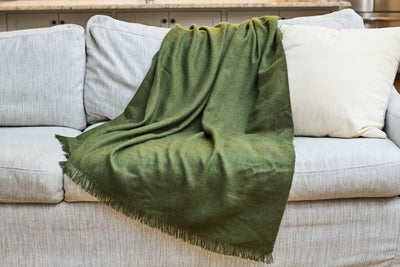 Baby Alpaca Throw Blanket