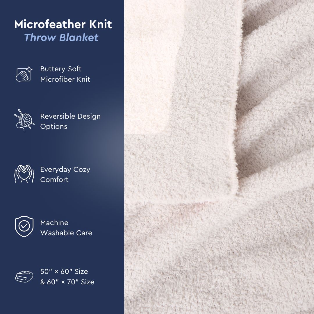 Gray / White Reversible Solid