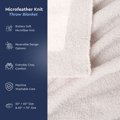 Gray / White Reversible Solid