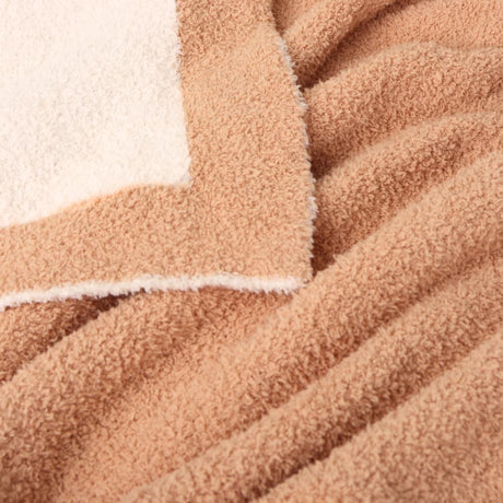 Tan / White Reversible Solid