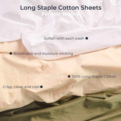 Ultimate Bedding Bundle w/ Cotton Percale