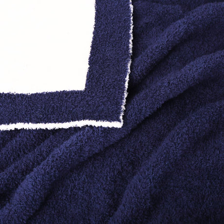 Navy / White Reversible Solid