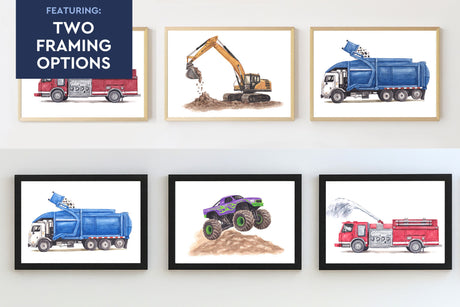 Humongous Trucks Set of 5