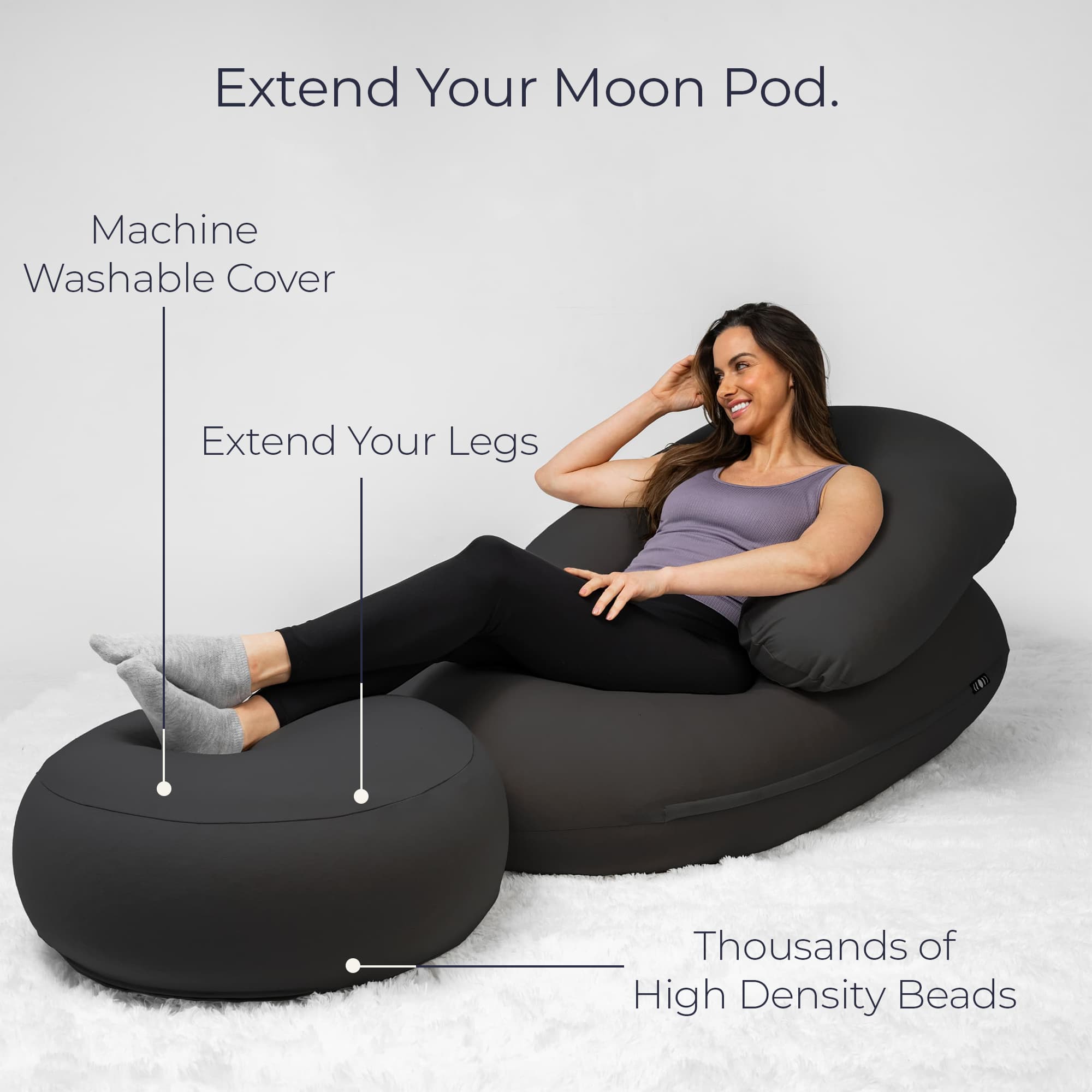 Lunar Lift Footrest by Moon Pod — Zero-Gravity Leg Rest