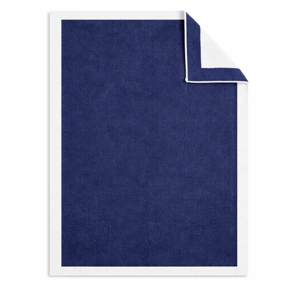 Navy / White Reversible Solid