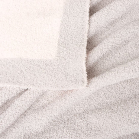 Gray / White Reversible Solid