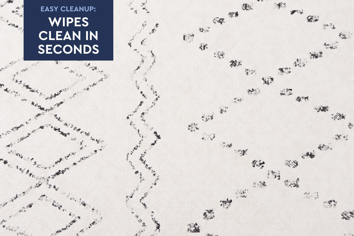 Black and White Boho