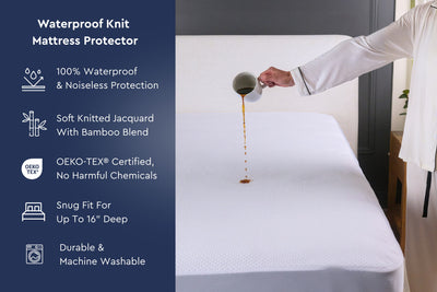 Waterproof Knit Mattress Protector