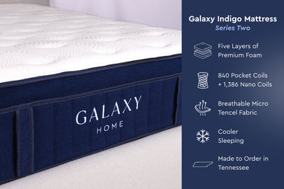 Galaxy Indigo Mattress, Series Two