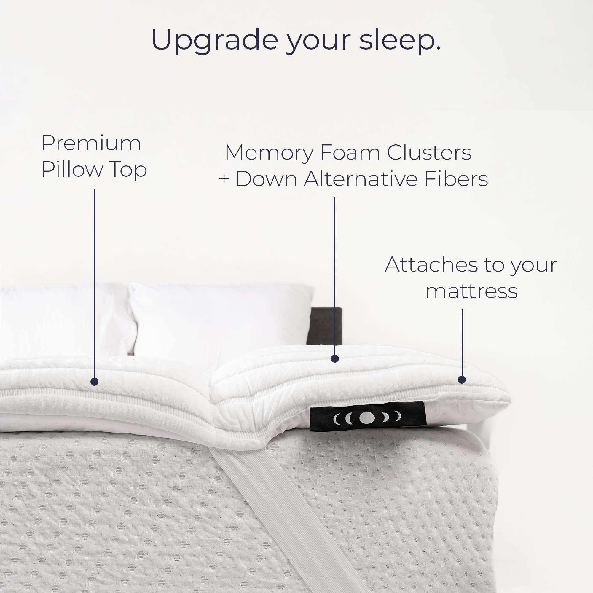 The Moon Cloud Mattress Topper mattress topper