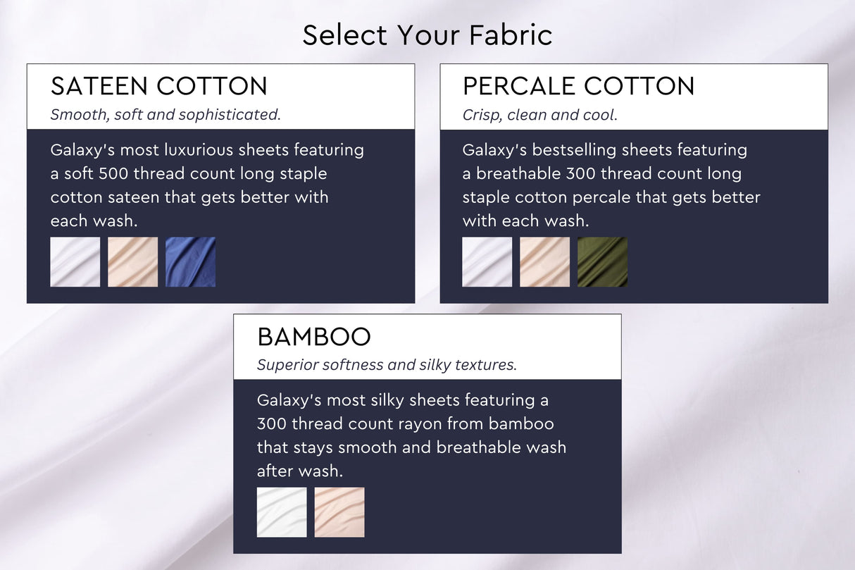 Ultimate Bedding Bundle w/ Cotton Sateen