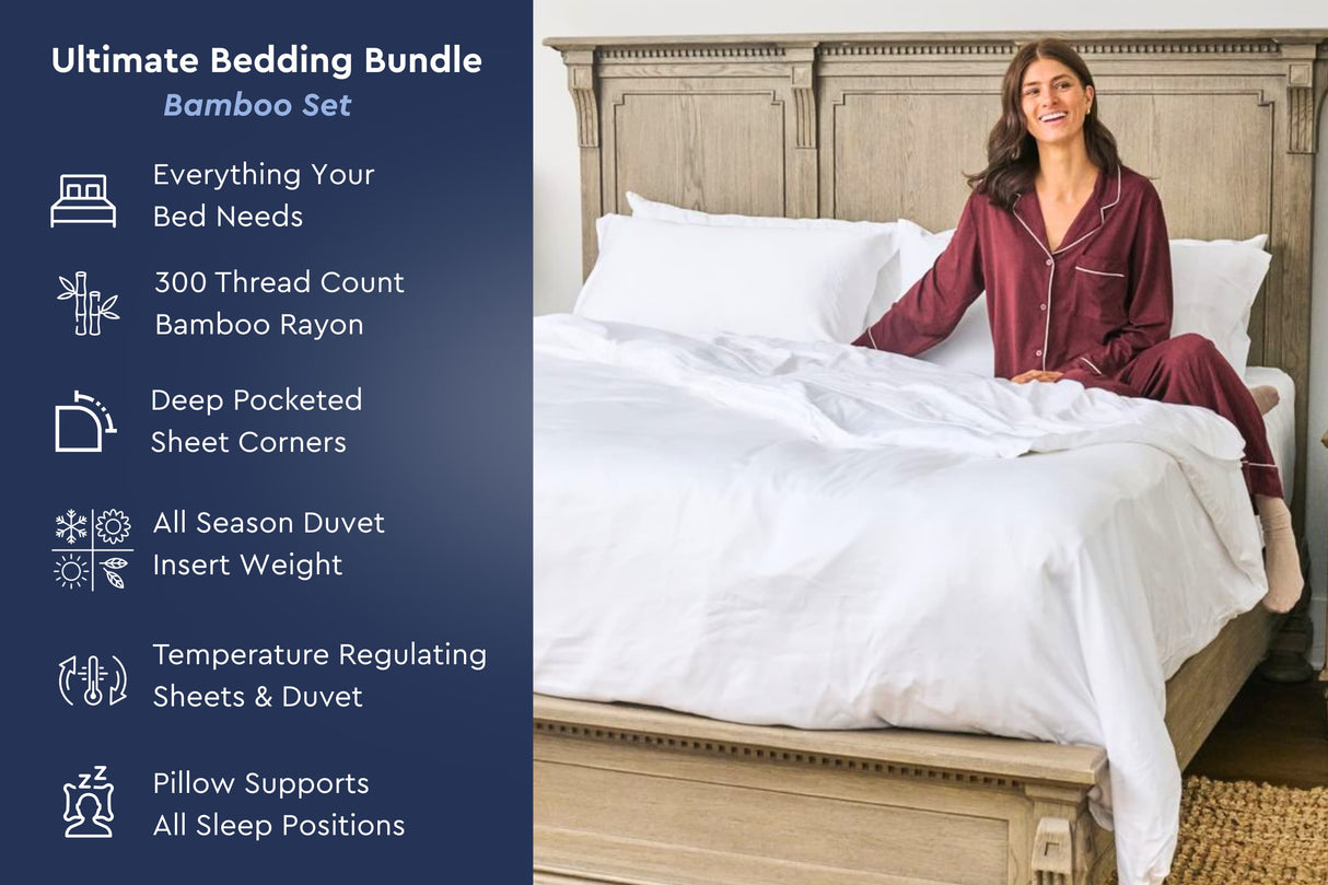 Ultimate Bedding Bundle w/ Bamboo