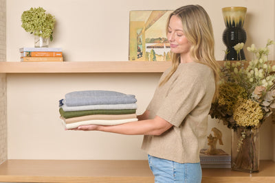 Baby Alpaca Throw Blanket