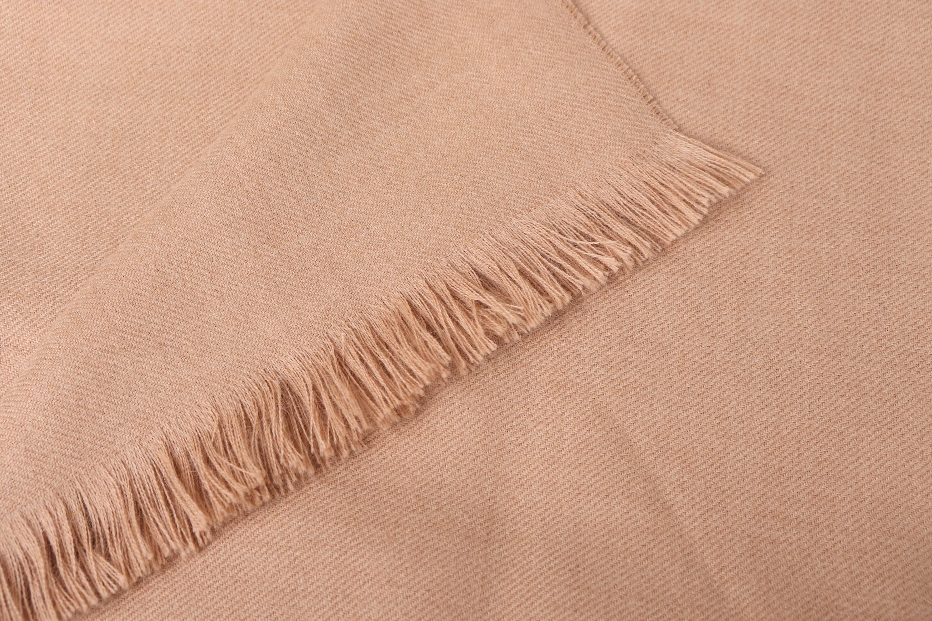 Galaxy Home Alpaca Wool Throw Blanket - Thumbnail 2