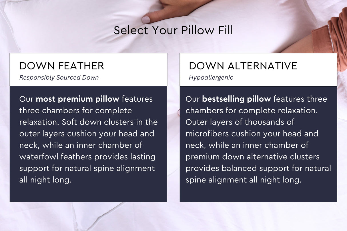 Cloud Fill Side Sleeper Pillow