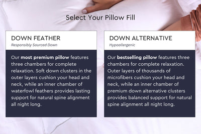 Cloud Fill Side Sleeper Pillow