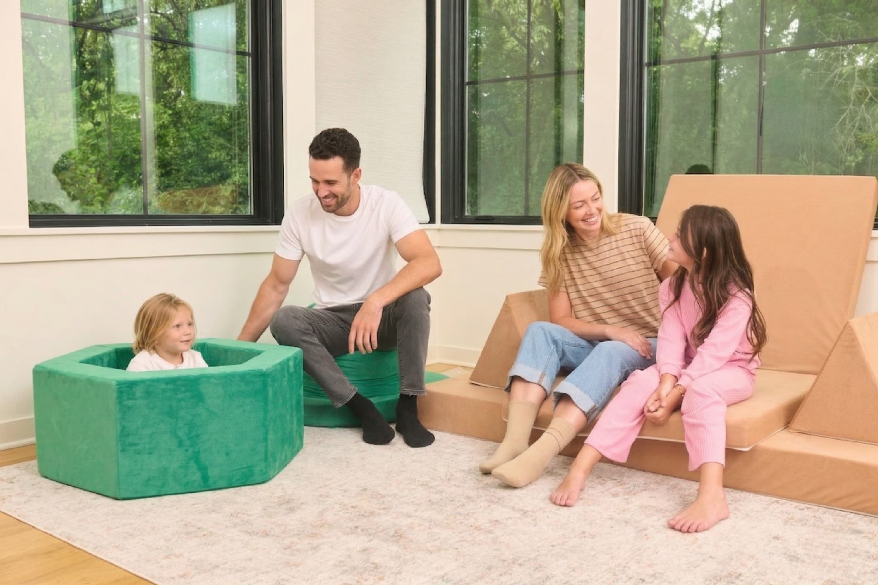 TumbleHouse Play Hexagon kids play furniture