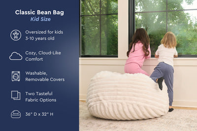 Classic Bean Bag Chair (Kid)