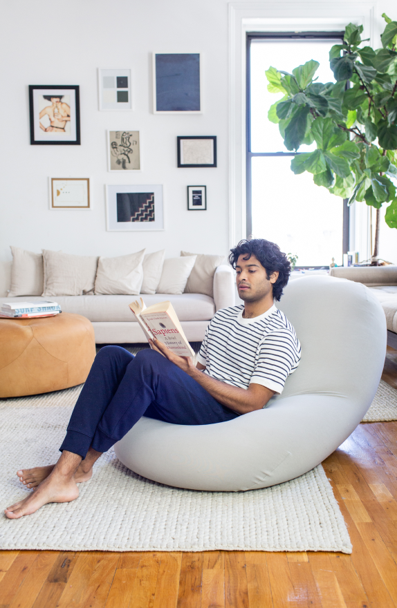 Zero-Gravity Bean Bag Chair, by Moon Pod