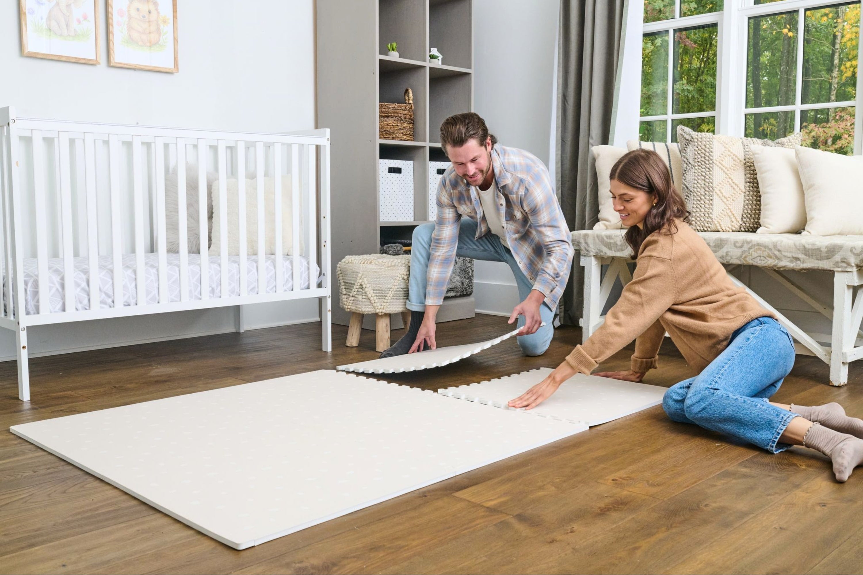 TumbleHouse Foam Play Mat – Moon Pod