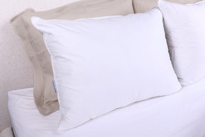 Down + Feather Chamber Pillow