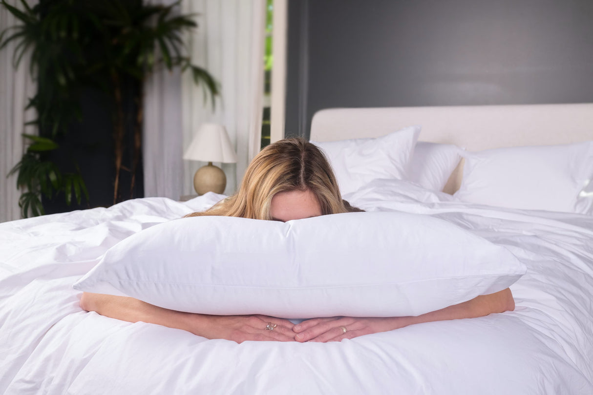 Down + Feather Chamber Pillow