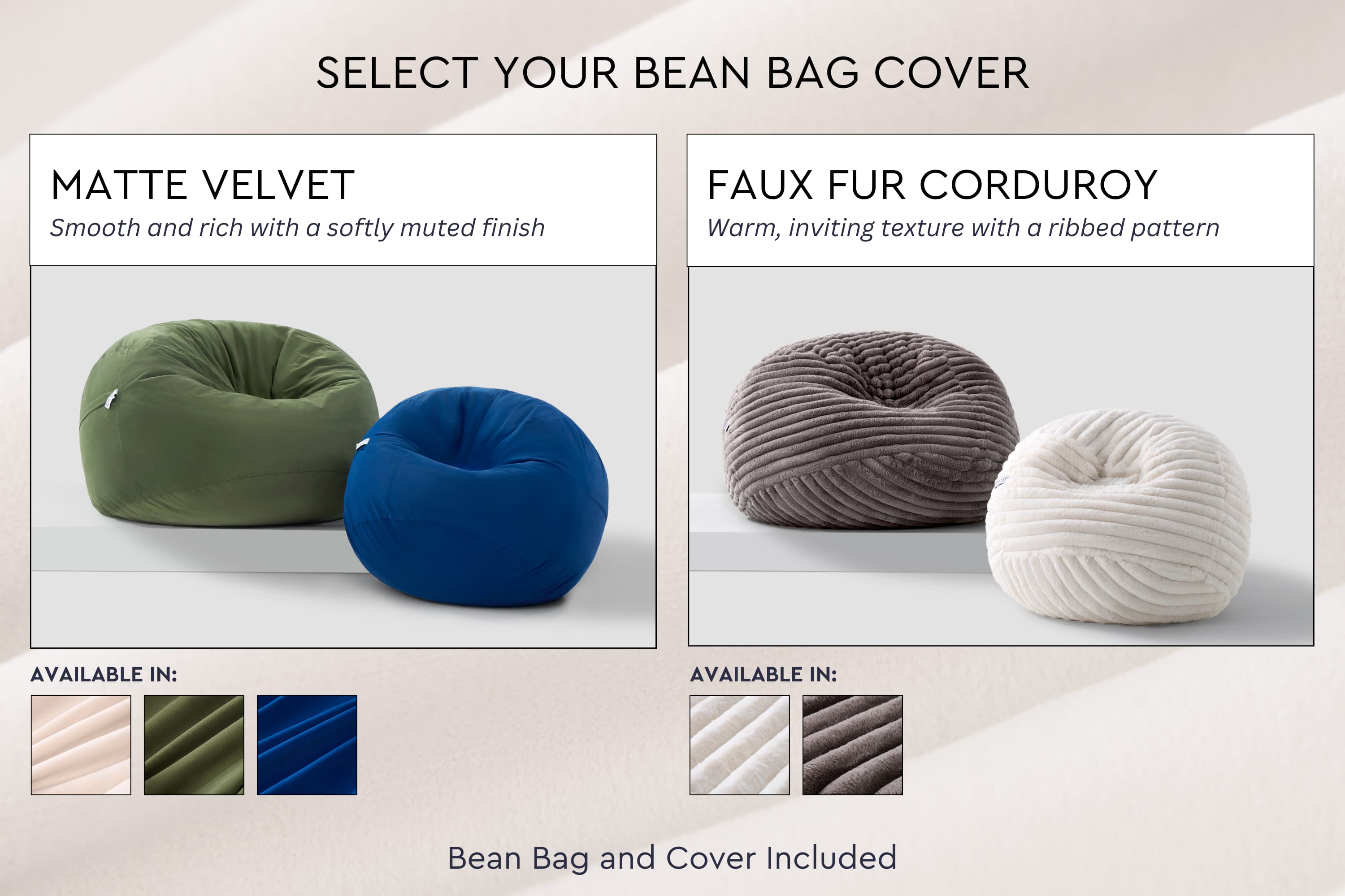 Cloud Comfort Bean Bag (Standard) | Moon Pod